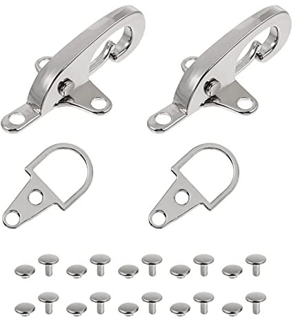NUOBESTY Gürtelschnallen Metallverschluss Für Kleidungszubehör Einfache Installation Langlebig Leichtes Design Für Mantel Und Daunenjacke Modische Taillenschnallen