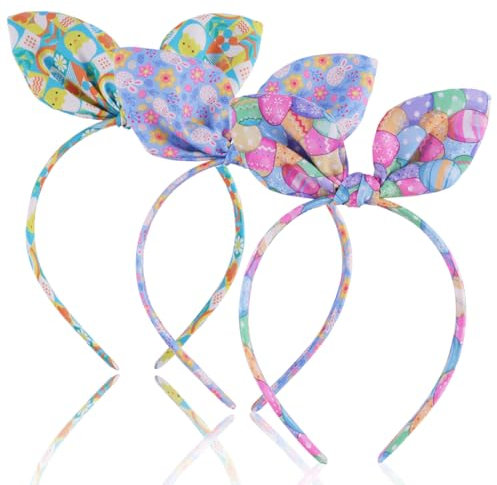 SIRLOMU 3 pièces Oreilles de Lapin en Peluche, Carotte Bandeau, Pâques Lapin, Mignon pour Enfants, Costume Accessoire pour Adultes et Enfants, Carnaval Decoration, Fournitures de Cosplay Fête