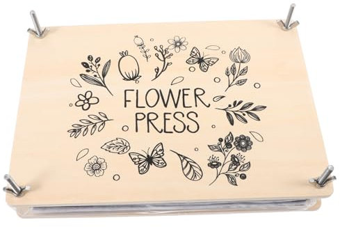 DIYEAH Blumenpressset Für Erwachsene Blattpressen Werkzeuge Zum Pressen Von Pflanzen DIY-blumenpresse Aus Zubehör Zum Trocknen