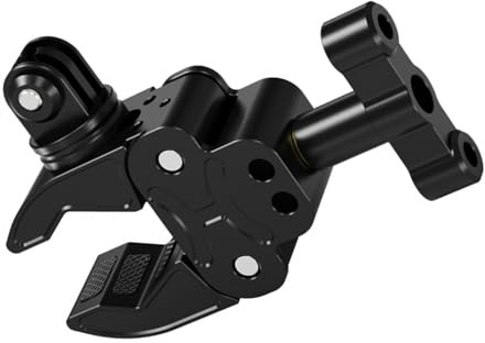 Multifunktionell superklämma tång klämma för DSLR stativ monopod ljusfäste telefon monitor hållare 1/4 tum gänga justerbar vinkel kameraklämma för utomhus