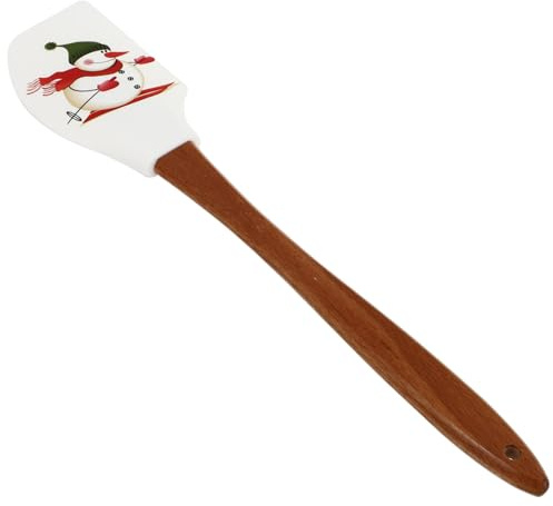 TOBBOMEY Spatola Silicone per Dolci Flessibile con Manico Ergonomico Raschietto per Crema e Utensile da Cucina in Silicone Alimentare Accessorio per e Decorazione Torte