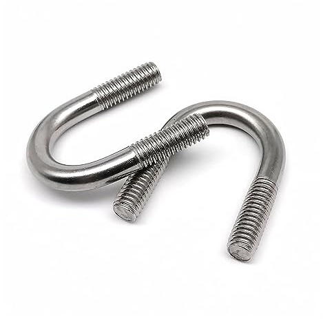 sujetadores de silla de perno en forma de u Pernos en U 1 pieza M6 M8 M10 304 A2-70 Acero inoxidable(M10x133mm)