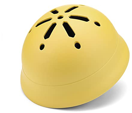 Generic Casque pour bébé, 13 Aérations Réglables, Casque pour Tout-Petit, Coque en PC, Confortable pour Le Vélo (Yellow)