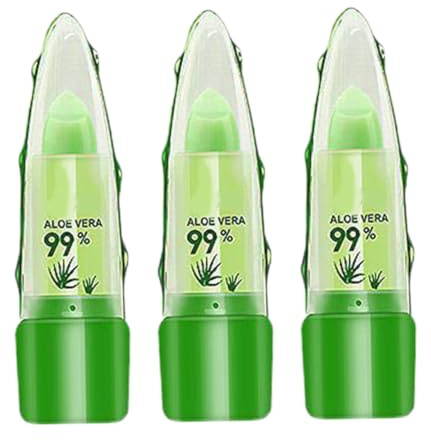 Bálsamo labial, barras de labios Crystal Jelly que cambian de color con la temperatura, bálsamo labial de larga duración, barras de labios hidratantes, 3 piezas para vacaciones de invierno