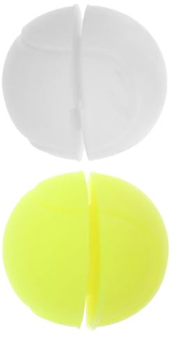 MUELODSIC Smorzatore di Vibrazioni Tennis 2 Pezzi a Forma di Pallina in Plastica, Accessori per Racchette da Tennis per Allenamento e Uso Agonistico