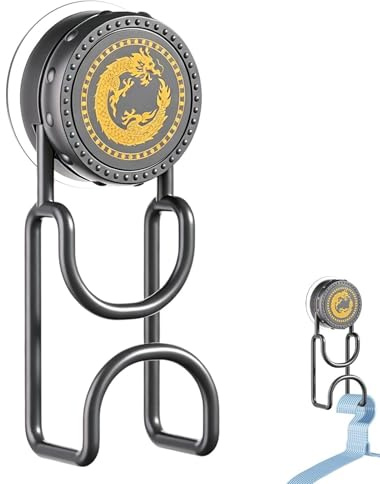 Generico Ganci Da Parete Per Bagno | Gancio Portaoggetti Riutilizzabile Senza Trapano | Organizer A - per cucina lavabo vasca teli accappatoi luffa vetri abbigliamento casa camper viaggio bar
