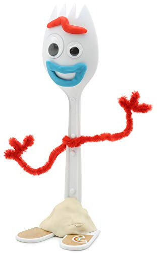 Disney Toy Story 4 Machen Sie Ihre Eigenen Forky Mit Szene Bastelset Mit 3 Teigwannen, Gabelmodell Und Zubehör | Forky Activity Set Für Kinder | Alles In Einem Kreativen Spielzeug