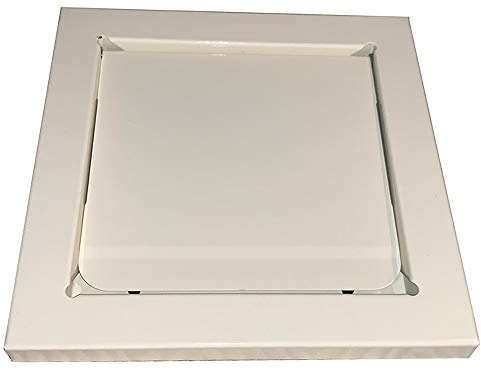 Durable 4-Inch Tan Powder Coated Metal Dryer Wall Vent Cap for House - Exterior Outdoor Dryer Vent Cover | Ideal for Bathroom Exhaust and Outside Dryer Vents | No Screen | Wall Cap | Dryer Vent Covers