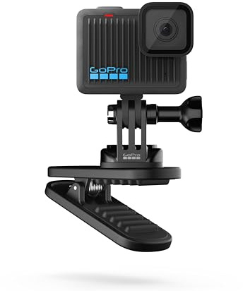 Magnetischer Drehclip - offizielles GoPro , Kameras , Zubehör | Magnetischer Schwenkclip mit 360-Grad-Drehung und Befestigungsschnalle für Gurte, Metalloberflächen und Kickstand-Nutzung