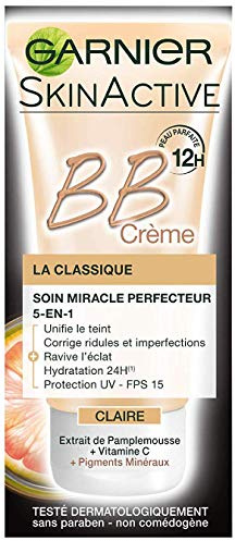 Garnier Skin Active BB Crème La Classique Claire - Soin Miracle perfecteur 5-en-1