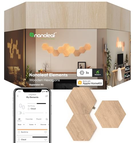 Nanoleaf Elements | Hexagons | Starter Kit (Erweiterungspack (3 Stk.))