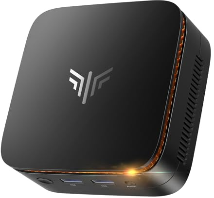 KAMRUI Pinova P1 Mini PC Computer, AMD Ryzen 4300U (Beats i3-10110U/3500U), 16GB RAM 256GB SSD, Mini Desktop Computer Support Triple 4K, USB-C, WiFi, Bluetooth, Ethernet for Business, Education, Home