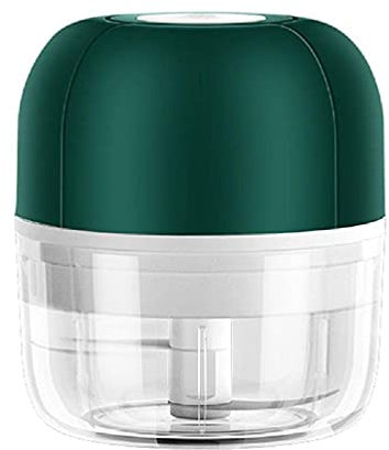 CJCSM Mini Hachoir à ail, Presse-ail sans Fil à Main 100/250 ML Coupe-ail électrique, Presse-ail sans Fil, broyeur Hachoir, Robot de Cuisine au Chili et aux légumes, Gadgets de Cuisine
