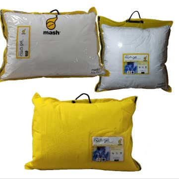 Mash Oreiller Rectangle Microfibre Gel 50x70cm mi Ferme