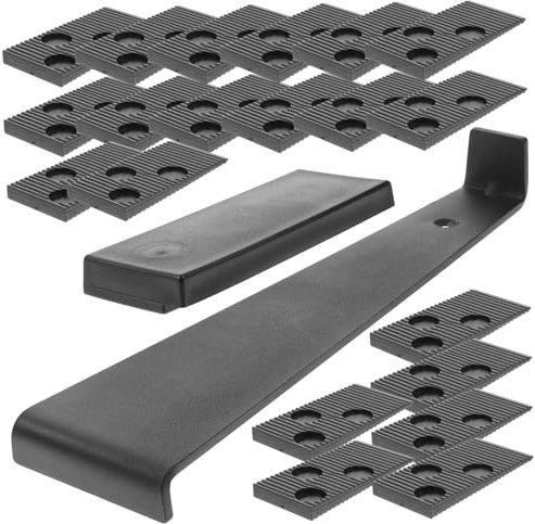 Mikikit 1ensemble Kit Installation De Parquet Bois Outils Complets Avec Cales Bloc De Tapping Et Barre De Tirage Pour De Sols Stratifiés Et Vinyles