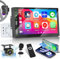 Hikity Single Din Car Stereo with Apple Carplay Android Auto 7 Inch Touch Screen Car Radio with Bluetooth Mirror Link FM Radio Dual USB/AUX SWC Reversing Camera