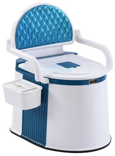 LIBRACTA Toilettenstuhl,Tragbarer Erhöhter Toilettensitz Toilettenstuhl Für Toilette Mit Armen,Stabiler Und Schöner Extra Breiter Toilettenstuhl, Für Draußen Drinnen Einfache Reinigung