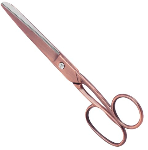 KUONIIY Forbici da cucito, forbici professionali in acciaio inox, con rivestimento in titanio, adatte per tessuti, sartoria, artigianato, 20,3 cm