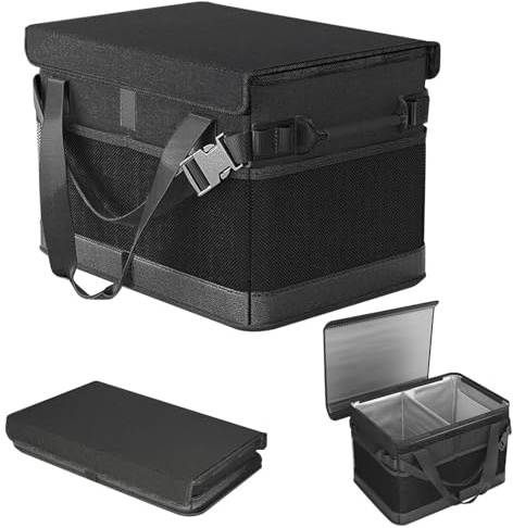 Borsa Termica Da Picnic Borsa Portatile Pieghevole | Zaino Per Il Picnic per Parco, Ricreazione Familiare, All'aperto, Campeggio, Viaggio, Spiaggia, Barbecue, Road-Trip
