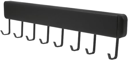 FUNOMOCYA Soporte para Utensilios de Cocina de Pared sin Taladro Organizador con Ganchos para Colgar Paños Cucharas y Accesorios para Cocina y Baño Fácil de Limpiar Resistente y Versátil
