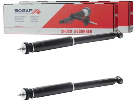 2x Bogap Gasdruck Stoßdämpfer hinten | 2x C3411129 Kompatibel mit C-Klasse (W202),C-Klasse T-Model (S202),CLK (C208),CLK Cabriolet (A208)