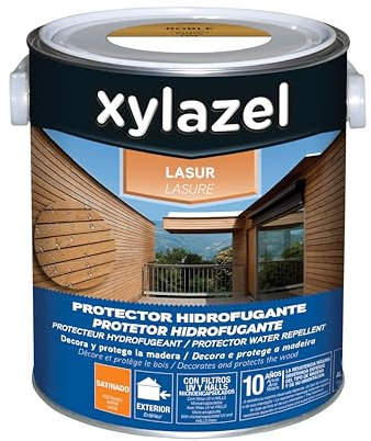 Xylazel Lasur Protector Hidrofugante Satinado Roble 2,5 L