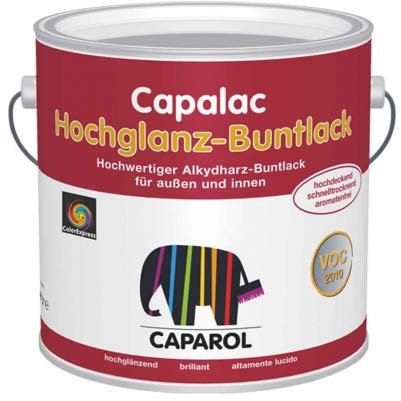 Caparol Capalac Hochglanz-Buntlack weiß 2,5