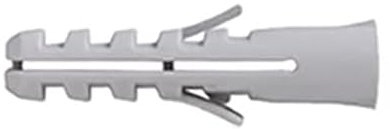 Masidef: Member of the Würth Group - Tasselli in nylon senza collarino diametro 6 x 30 mm - 80 pezzi.