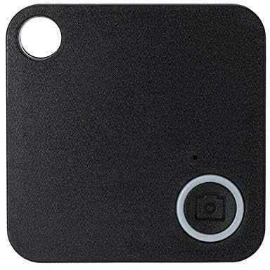 Riloer Localizador de mascotas Wireless Smart Tag GPS Tracker Bluetooth, Buscador de llaves de alarma anti-perdida, negro