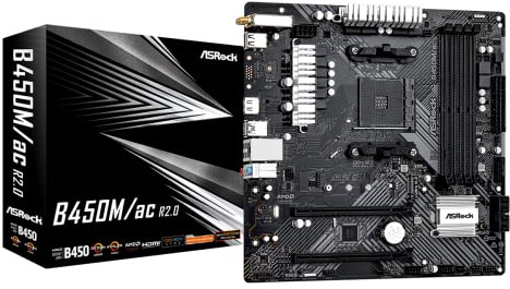 Asrock Hauptplatine B450M/ AC R2.0 (B450M/ AC R2.0)