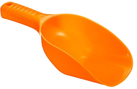 PATIKIL Ghiaccio Paletta, PP Plastica 9.4 Ghiaccio Creatore Farina Cereali Zucchero Utilità Maniglia Pala per Casa Cucina, Giallo