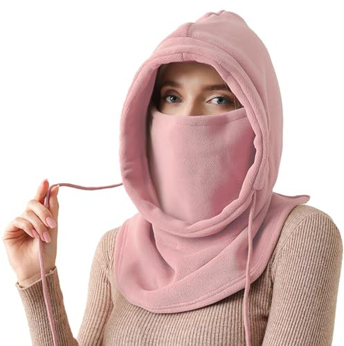 Sturmhaube Winter Für Männer Frauen Unisex Balaclava Warm Skimaske Verstellbare Gesichtsmaske Kapuzenschal Motorrad Schal Motorrad Sturmhaube Winter