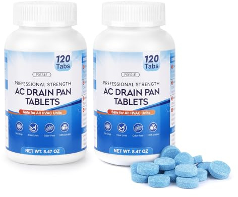 Poesie AC Drain Pan Tablets 240 Count