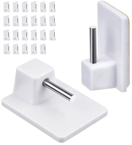 20 Packs net curtain hooks,Self Adhesive Hooks,self adhesive curtain hooks