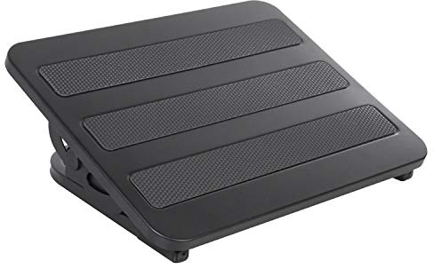 Maclean MC-831 - Poggiapiedi ergonomico con inclinazione Regolabile, 380 x 300 mm