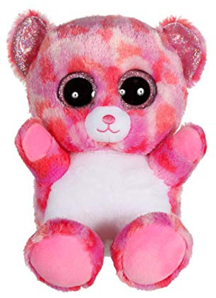 Gipsy- Brilloo Friends 23 cm, rosa Bär, Hoopy, 071207