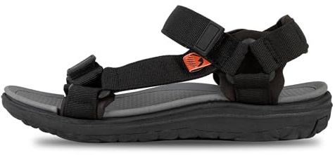 Lakeland Active Men's Stonethwaite Adjustable Outdoor Walking Trekking Sandals - Black - 6.5