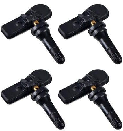 Sensor de presión de neumáticos, 4 unidades TPMS sistema de control de presión de neumáticos, válvula de goma, compatible con Mercedes, sensor TPM A4479050500