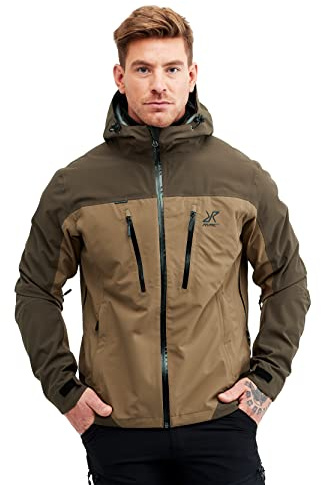 RevolutionRace Silence Proshell 3L Jacket, Herrenjacke, belüftete und wasserdichte Jacke für Wanderungen und andere Outdoor-Aktivitäten, Cub 3.0, M