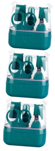Vaguelly 3-Teiliges Set Nagelscheren-Set Kinderschere Elektrosatz Nagelknipser für Kinder -Maniküre kindernagelschere kinder nagelschere Babyschere 5-in-1-Babynagelset Rostfreier Stahl