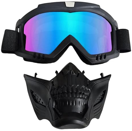Generisch Motorradbrillen,Motorradbrillen-Maske | Reiten Offroad Radfahren Motorrad Schutzbrille | Dirtbike ATV Motocross-Brille für Offroad-Radfahren, Motorradrennen