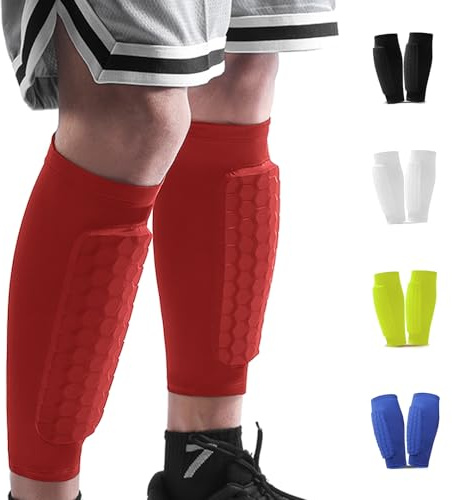 BIRDDIE Protège Tibias de Football Shin Guards pour Enfant et Adulte