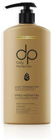 dp Daily Perfection Shampoo per la cura – senza sale – con cheratina e biotina – Riparazione e nutriente – Per tutti i tipi di capelli – Diverse varietà – 425 ml perdita di capelli (terpentina)