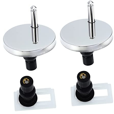 BAZEITFLOW Bulloni e Viti per Sedile Wc Kit di Montaggio Accessori per Installazione Sedile Wc Componenti di Fissaggio Professionali