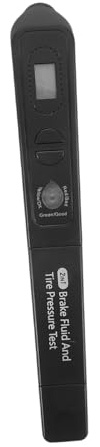 Ryanong Tester del liquido dei freni per auto Penna di prova del liquido dei freni Strumento di monitoraggio della pressione dei pneumatici Strumento 2-in-1 Tester dell'olio dei freni Penna