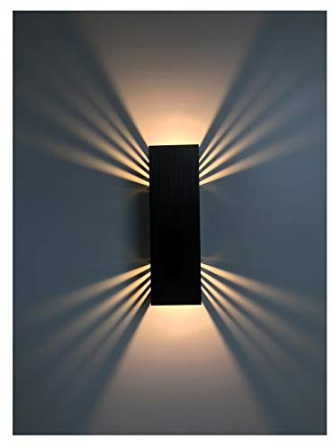 Luz de pared SpiceLED, edición en negro, 14w / Warmweiß, B15d, 14.00W, 230.00V