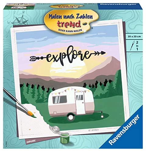 Ravensburger Malen nach Zahlen 20167 – Explore – ab 12 Jahren