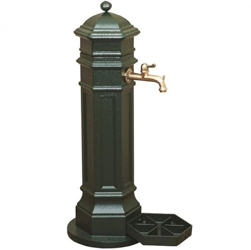 MetallWeb® Gartenbrunnen, Standbrunnen PISA, in unterschiedlichen Farben (Grün)