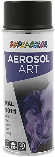 DUPLI-COLOR Lackspray Aerosol Art 400ml graphitschwarz matt/RAL 9011