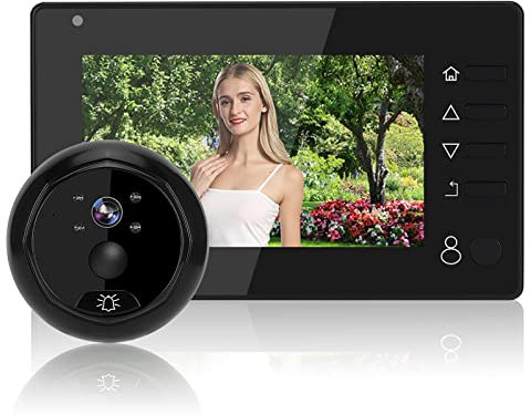 4,3-Zoll-Smart-Video-Türklingel, Türspion, Türspion, Nachtsicht-Türklingel, PIR-Bewegungserkennung, Türspion, Türspion, Heimsicherheit